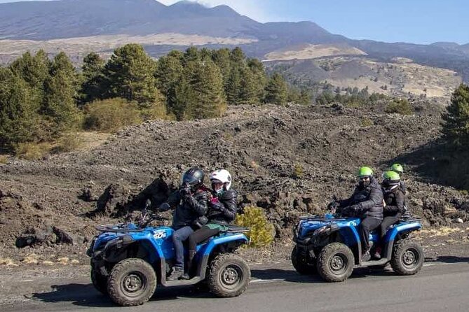 1 1/2 - 2 Hours Guided Excursion of Etna by Quad - The Ride Route: Eruptive Fractures, Lava Fields, and Black Sand