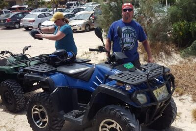 1 ATV Rental Single Rider or Double Free Ride or Tour (1 ATV) - ATV setup: single rider or two-up on one machine