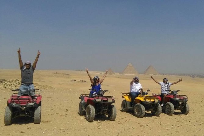 1 Hour ATV at Giza Pyramids from Cairo - ATV Speed Meets the Pyramids on Your Schedule