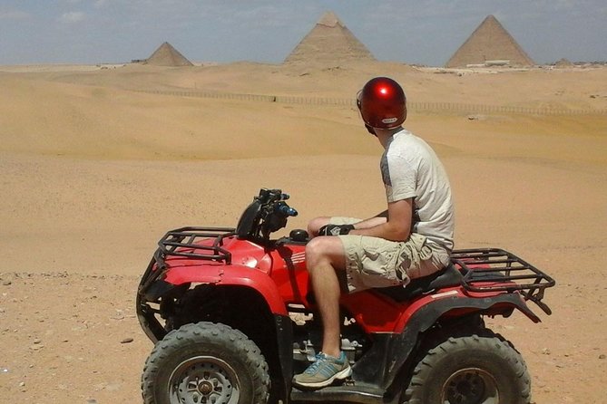 1 Hour ATV at Giza Pyramids from Cairo - Quad Bike Ride: Dunes, Dust, and Photo Angles