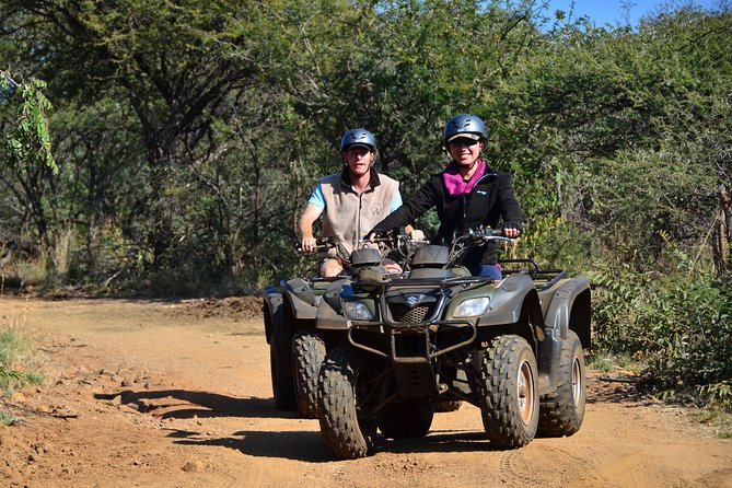 1 Hour Quad Biking Nature Trail at Sun City - Meeting at Mankwe GAMETRACKERS and getting started fast