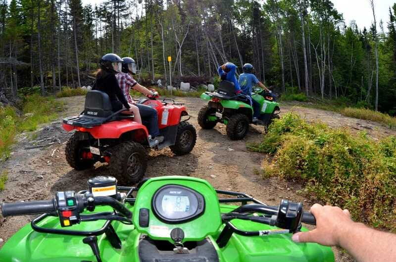 15 min. Tadoussac : Guided ATV tour excursion - The small-group format: more attention, less chaos