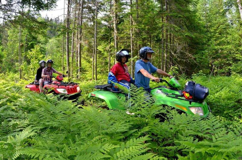 15 min. Tadoussac : Guided ATV tour excursion - A note on timing and clothing: do this and you’ll enjoy it more