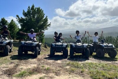 2-Hour Quad Biking Guided Excursion Through the Knysna Forests - Meeting at Heads Up Coffee & Co before you hit the trail