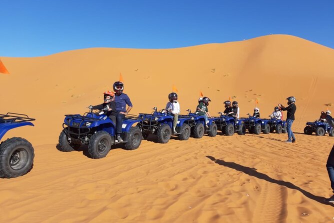 2 Hours Sahara Quad Biking Tour Around Merzouga Desert - The Bug Dune and Oasis Stop: Seeing Beyond the Sand