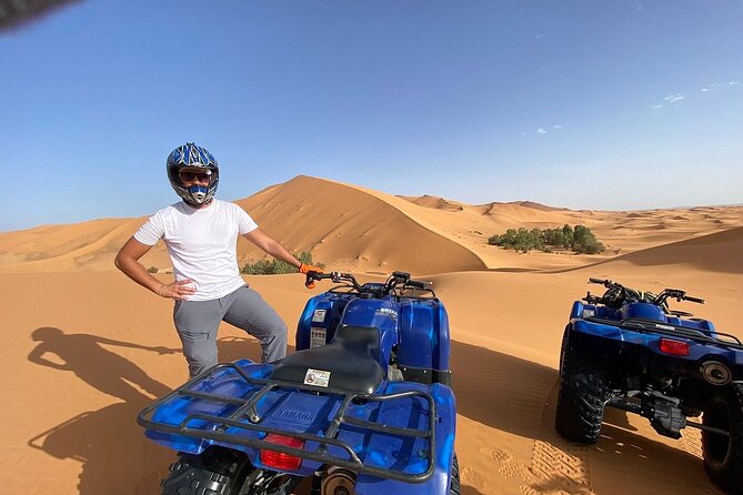 2 Hours Sahara Quad Biking Tour Around Merzouga Desert - Guide Style and Private-Group Comfort (With Real-World Staff Names)