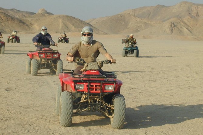 2 Hours Semi-submarine, and 3 Hours ATV Safari, Camel Ride, & Parachute-Hurghada - Hurghada Marina Starts the Day: Semi-Sub + Snorkeling in One Hit