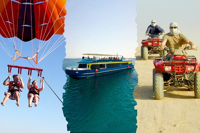 2 Hours Semi-submarine, and 3 Hours ATV Safari, Camel Ride, & Parachute-Hurghada - Desert Safari by ATV: Learn the Controls, Ride the Dunes