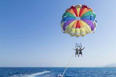 2 Hours Semi-submarine, and 3 Hours ATV Safari, Camel Ride, & Parachute-Hurghada - Parasailing Over Hurghada: Certified Crew, No Training Needed