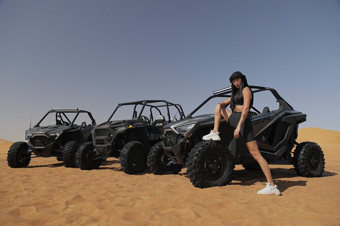 2 seater Dune Buggy Safari in Sharjah - What this safari feels like: driving dunes, then transitioning to the calm