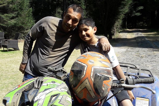 2 Volcanos - Special 2 pax, 3 -4 hr ride. Reserve Only 1 pax - The ATV session: safety lesson, then freedom with guardrails