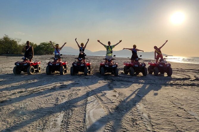 2h ATV Beach & Dirt Trails Adventure Tour - Stop 3: Playa Flamingo trails through trees, plus wildlife chances