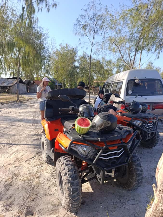 2h-Quad Zanzibar: Explore the heart of zanzibar by Quad - Village Visits, Kids, and the Human Part of the Tour