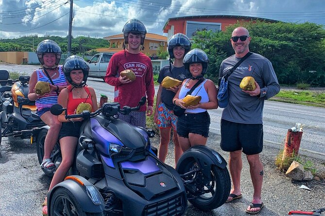 3-Hour ATV Can-Am Adventure Tour in Willemstad, Curaçao - Stop 3: Playa Grandi and the sea turtle snorkeling time