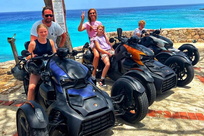 3-Hour ATV Can-Am Adventure Tour in Willemstad, Curaçao - Stop 4: Jan Kok flamingo sanctuary and the salt-flat photo finale
