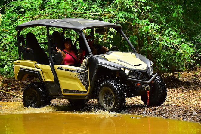 3 Hour ATV + Waterfalls, Private Beach & Panoramic Ocean Views - First Stop: Vista Los Sueños Adventure Park (Meet, Gear Up, Get Trained)