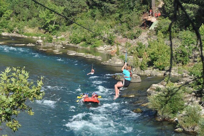 3 in 1 Whitewater Rafting, Buggy/Quad Ride and Zipline with Lunch - Guides and Crew Energy: Why the Group Size Works
