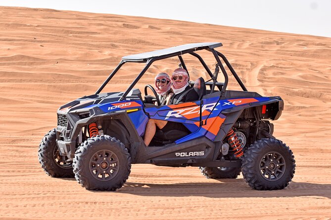 30 Minutes 1000cc Buggy Adventure with BBQ Dinner Buffet - Dubai-to-the-Desert Pickup That Actually Sets the Pace