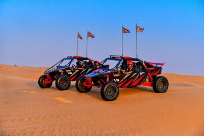 3000cc Dune Buggy & Sandboarding - Private Experience - Gear up and follow the convoy leader: how safety support shows up