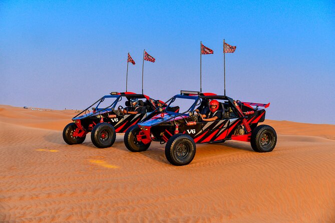 3000cc Dune Buggy & Sandboarding - Private Experience - Gear up and follow the convoy leader: how safety support shows up