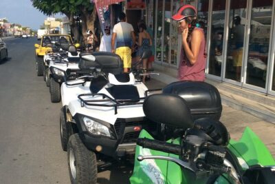 4 hour Quad & Buggy Safari Akamas(lara Bay) & Adonis Falls - Entering Adonis Baths Waterfalls: a swim stop with real attitude