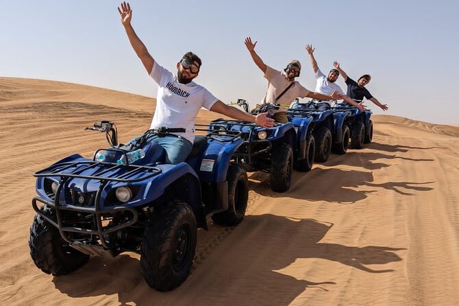 4 Hours Desert Tour with Quad Bike Camel Ride & Sandboard - Key Highlights at a Glance
