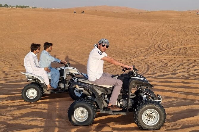 4 Hours Desert Tour with Quad Bike Camel Ride & Sandboard - A 4-Hour Desert Escape That Doesn’t Waste Your Day
