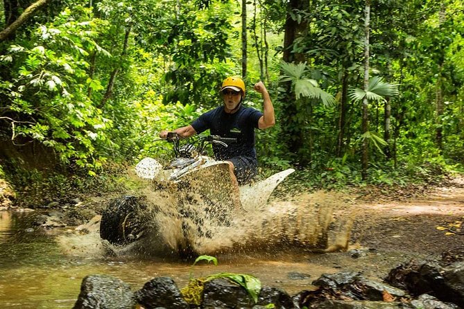 5 Hour Off-Road ATV+ Zipline+ Waterfall Rappelling+ Tractor Jungle Tour - Tractor Jungle Tour: Getting your bearings before the action