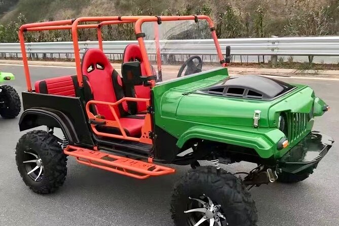5 Hours ATV mini Jeep style Beach Hopping Tour in Curacao - Stop 4: Mambo Beach Boulevard for swimming, food, and people-watching