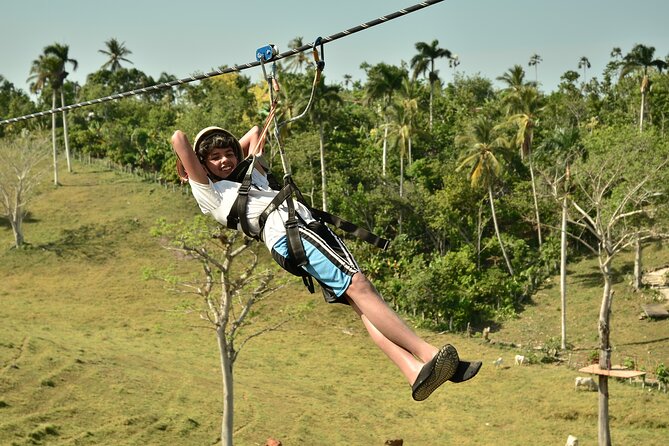 5 tours in 1 (Eco Farm/Horseback/City Tour/Buggy/Zipline) - Horseback Ride Through Cocoa Country and the Dominican Cocktail Moment