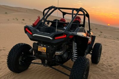 57 Heritage Safari with Dune Buggy - Falcon show and camel trek at sunset in the camp