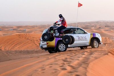 6-Hour Dubai Desert Safari with BBQ Dinner & Quad Biking - Quad biking and camel riding: what the activity level really means