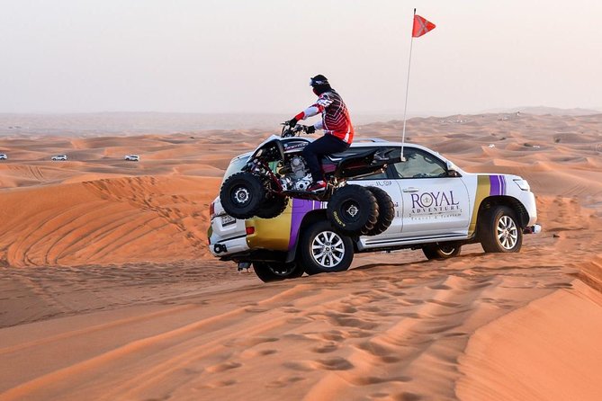 6-Hour Dubai Desert Safari with BBQ Dinner & Quad Biking - Quad biking and camel riding: what the activity level really means
