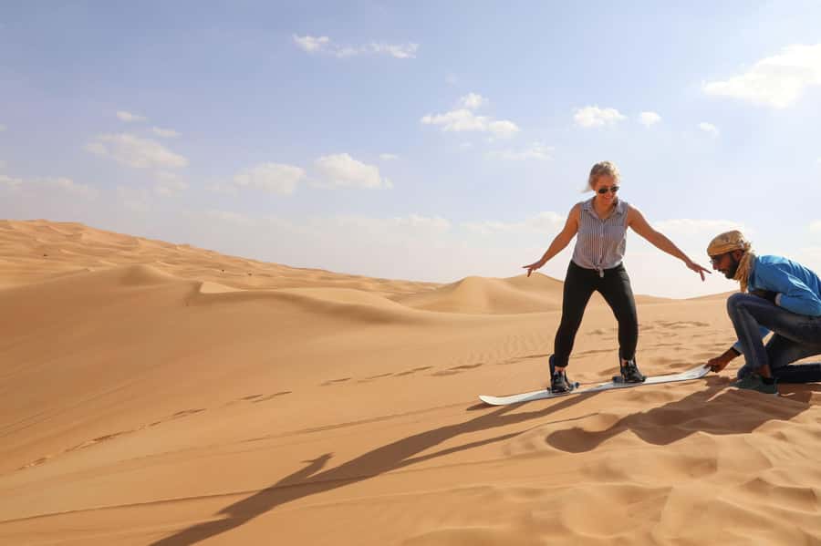 Abu Dhabi: Desert Safari, Quad Bike, Camels & Sandboarding - What’s included (and what you’ll need to cover yourself)