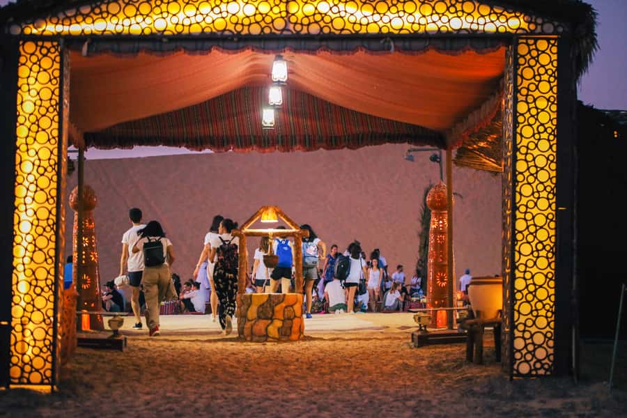 Abu Dhabi Traditional Desert Camp Experience And Quad Bike - Camel Farm + Camel Ride: A Calmer Contrast to the Dunes