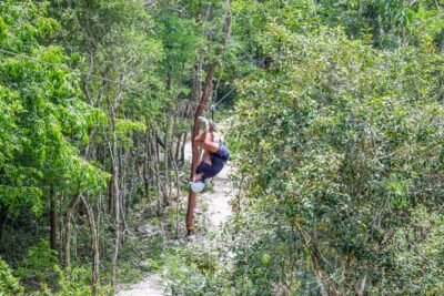 Action-packed Cancun ATV tour, Ziplines, Cenote, Lunch and More - Puerto Morelos Adrenaline Park: ATV Jungle Circuit + Zipline + Bridges
