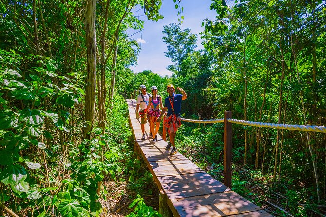 Adrenaline Adventure, Zip Line, ATV and Cenote Maya - Hanging Bridges for Balance (It’s Not Just for Show)