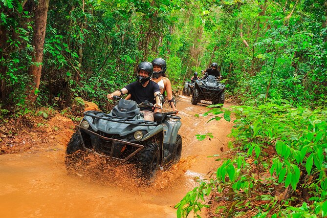Adrenaline Adventure, Zip Line, ATV and Cenote Maya - Cool Down at an Open-Air Cenote Maya