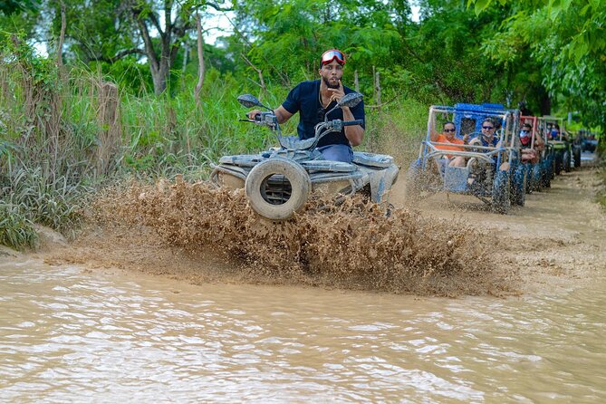 Adrenaline in 4X4 ATV through Macao Beach, Cave, Cafe Tour and Tobacco - The 4X4 ATV Ride: Rugged Tracks and Beach-Route Energy