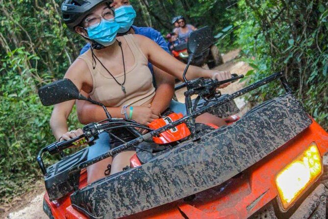 Adrenaline Tour with ATV, Ziplines and Cenote from Cancun - Tequila tasting and Mexican snacks: small included breaks that help