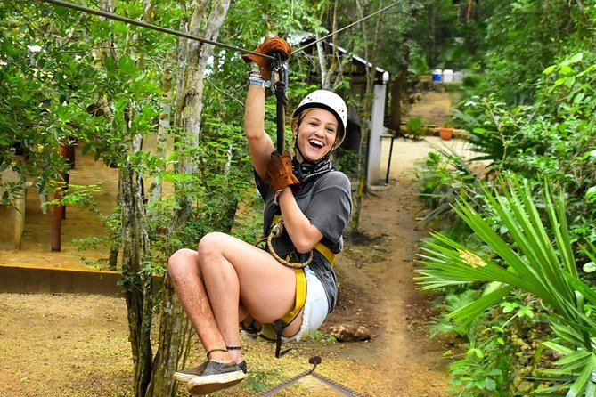Adrenaline Tour with ATV, Ziplines and Cenote from Cancun - ATV in the jungle: license rules, bumpy tracks, and real safety gear