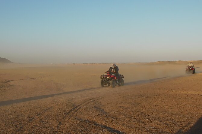 Adventure Morning Trip Quad Safari - Quad Time in Wadi Billy’s Dry Canyon Terrain