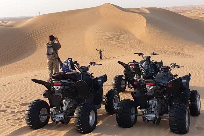 Adventure quad bike tour ( 2 hour private quad biking to deep desert ) - A 2-Hour Private Quad Ride Beyond the Usual Dubai Desert Loop