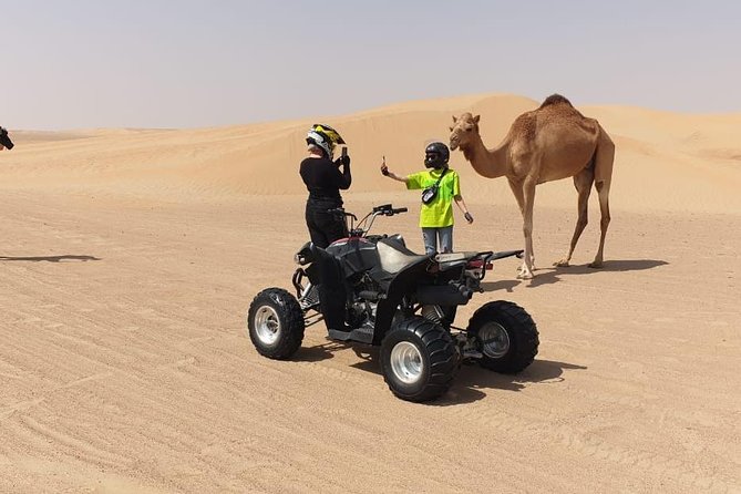 Adventure quad bike tour ( 2 hour private quad biking to deep desert ) - The 400cc Auto Quad: How the Riding Feels for Most Skill Levels