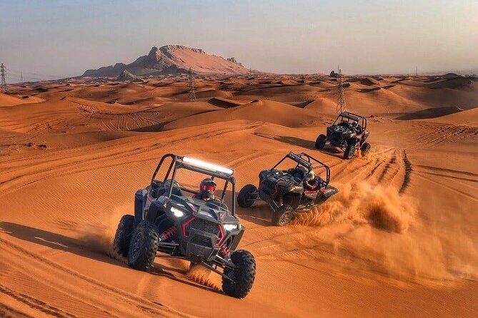 Adventurous Red Dune Desert Safari Deal with Quad Bike,Shows &BBQ - Lahbab pickup and the ride out from Dubai