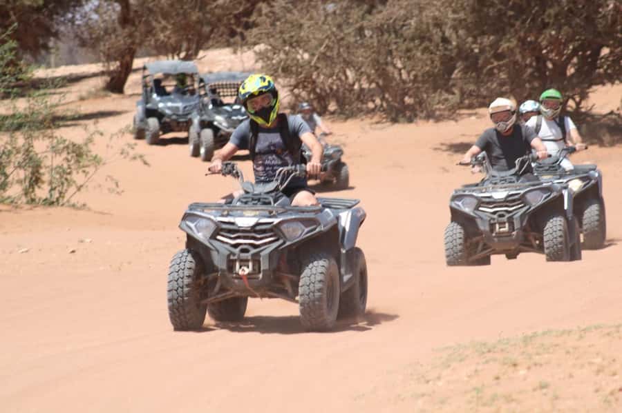 Agadir : 2 h Quad biking excursion with moroccan tea - Getting there: the AC pickup and the base setup