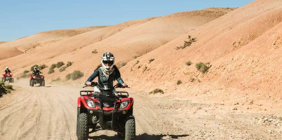 Agadir: ATV Quad Biking and Goats On Argan Trees with Tea - Getting Started on the Quad: Trial Ride, Control, and Confidence