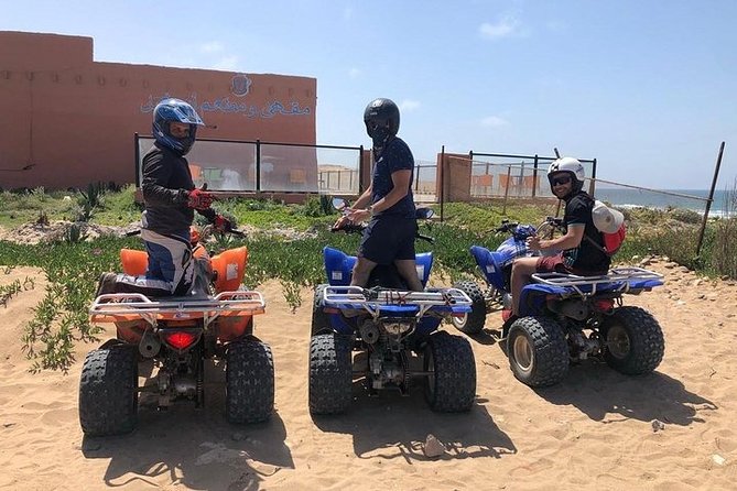 Agadir ATV Quad wild beach Sand dunes & forest with Snacks - Safety and comfort: the briefing, instructor style, and the gear