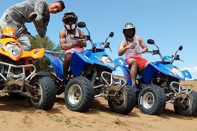 Agadir ATV Quad wild beach Sand dunes & forest with Snacks - Pickup and transfers in Agadir: making the day easy