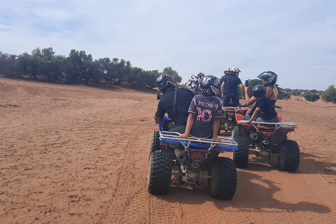Agadir: Desert Quad Bike Safari with Hotel Pickup & Drop-off - Learning the quad: controls, helmets, and what safety really looks like